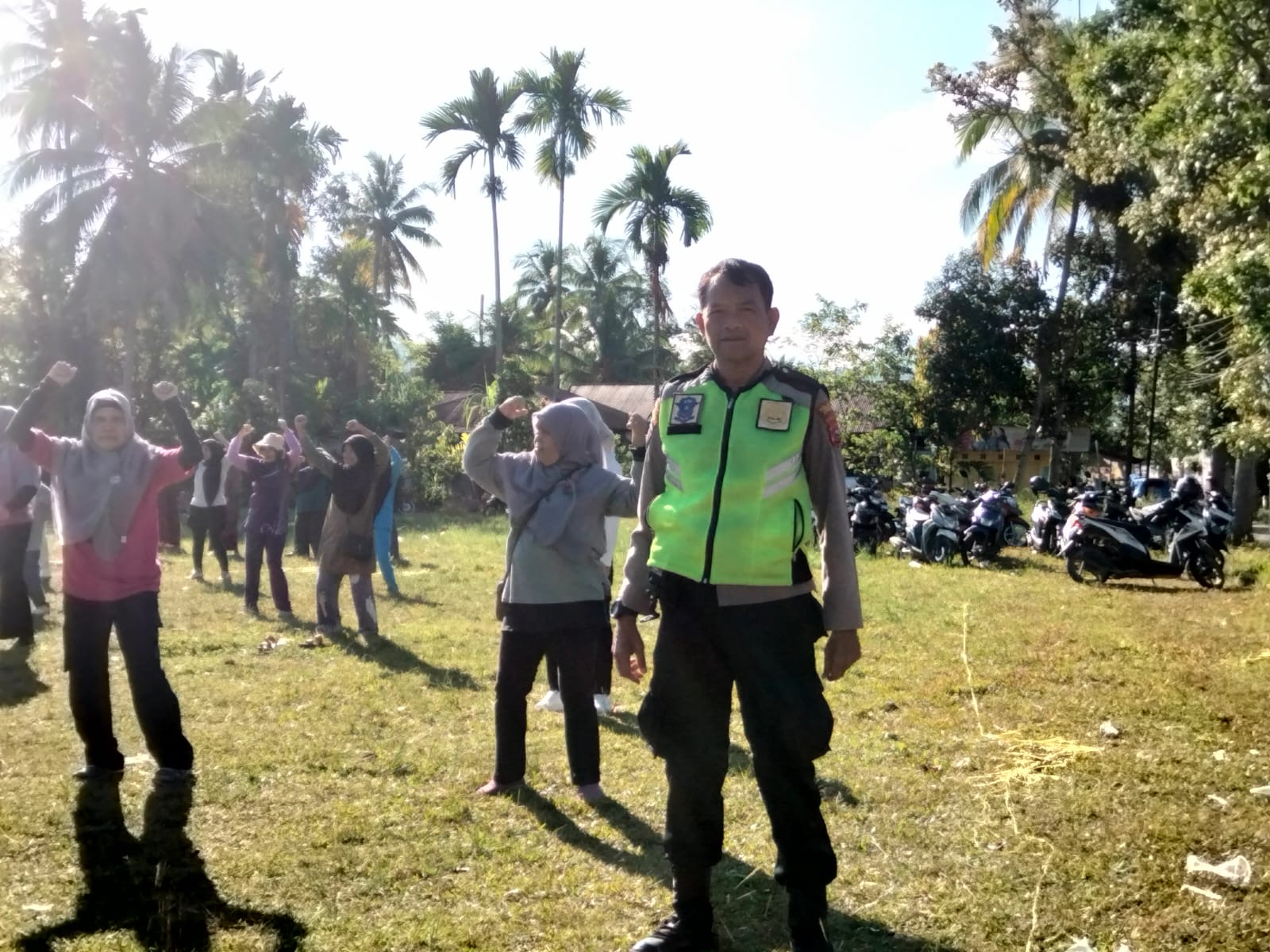 Kegiatan Pengamanan Kampanye di Wilayah Hukum Polsek Kubung