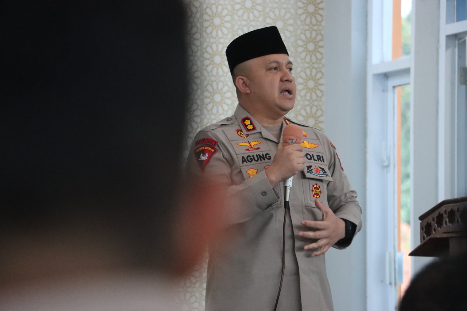 Kapolres Solok Pimpin Kegiatan Pembinaan Rohani dan Mental (Binrohtal) Personil Polres Solok 